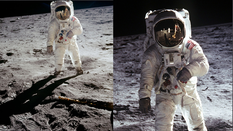 Illustration for article titled Why it's so hard to find photos of Neil Armstrong on the Moon